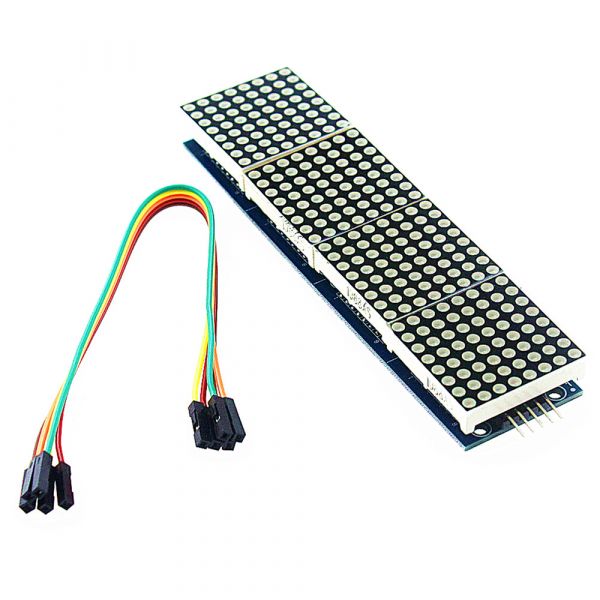 4-in-1 MAX7219 8x32 LED Matrix-Display