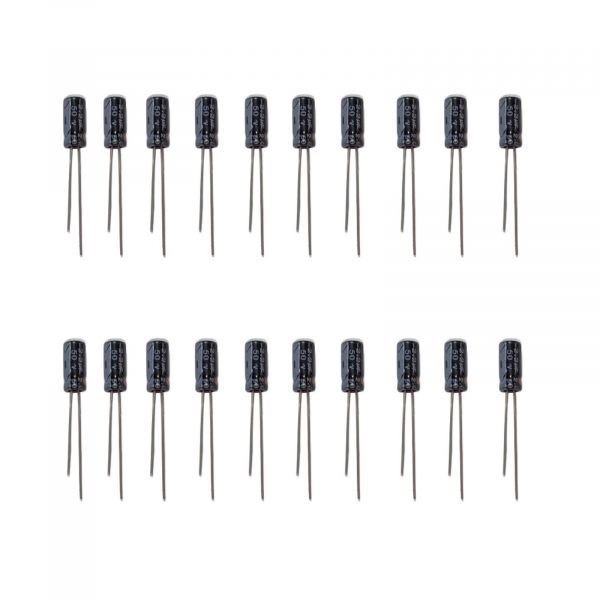 20x Elko Elektrolytkondensator 50V 2.2UF 5x11mm Radial