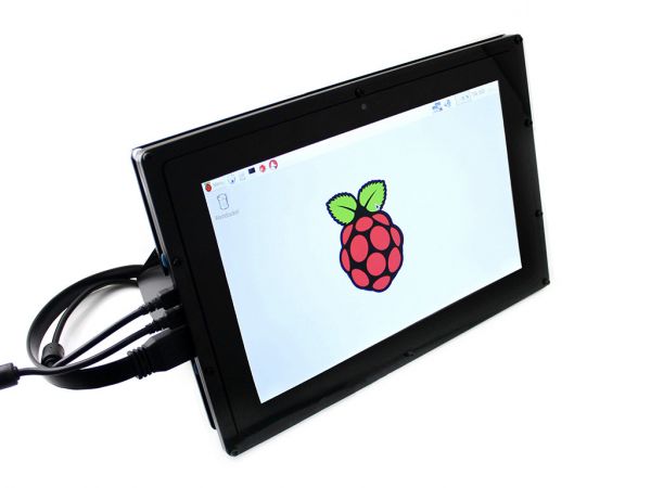 10.1" HDMI Touch Screen LCD Display mit Gehäuse für Raspberry Pi