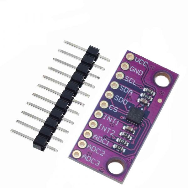 LIS3DSH Triaxial-Beschleunigungssensor Modul I2C SPI 1,71 V bis 3,6 V