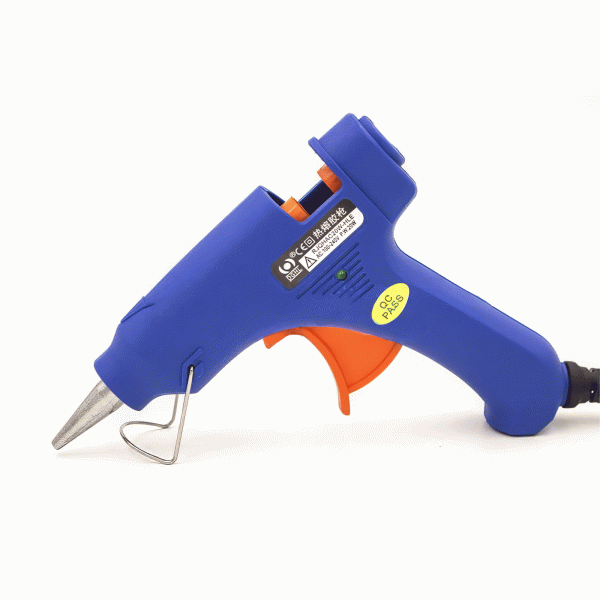 Heißklebepistole 20 W mit PTC-Heizelement für 7 mm Klebesticks