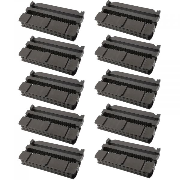 10 Stück IDC Buchse 26-Polig 2x13P 2.54mm