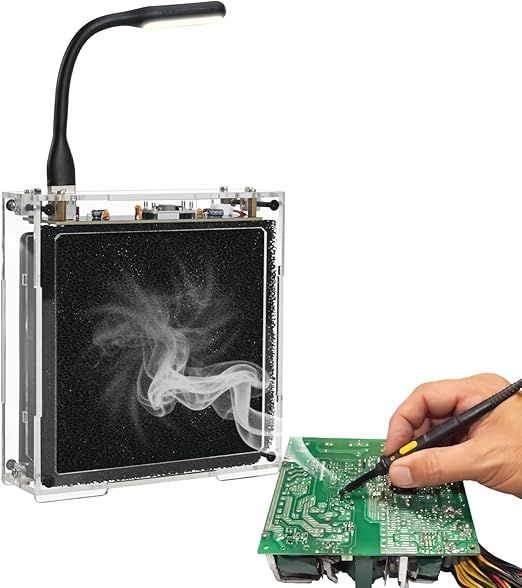 Bausatz DIY Lötrauchabsauger mit LED-Licht & Filter
