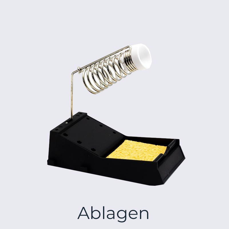 Lötkolbenablagen