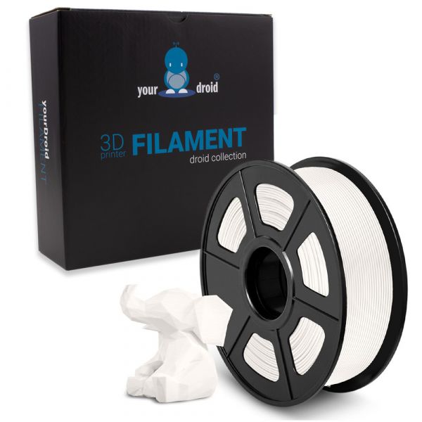 yourDroid PLA plus filament weiss