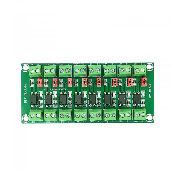 PC817 Optokoppler Isolationsmodul 8-Kanal 3,6–30 V Treiber Spannungswandler