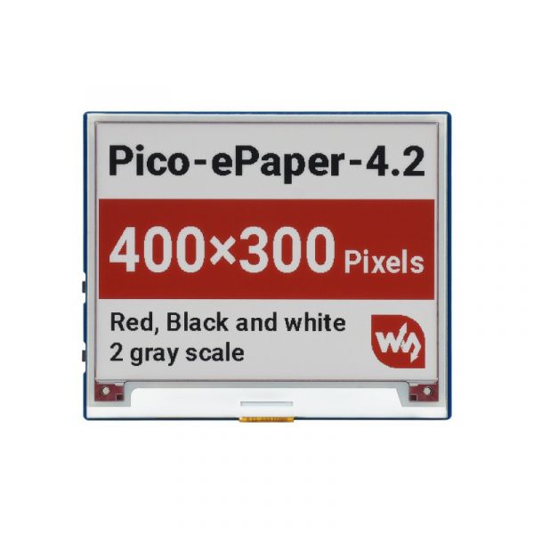 Waveshare 4.2" E-Paper Display Modul (B) für Raspberry Pi Pico