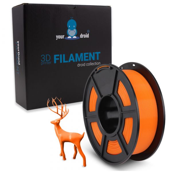 yourDroid PLA plus filament orange
