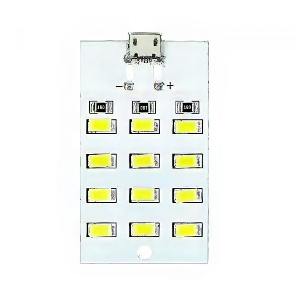 12 Led Panel 5V MicroUSB