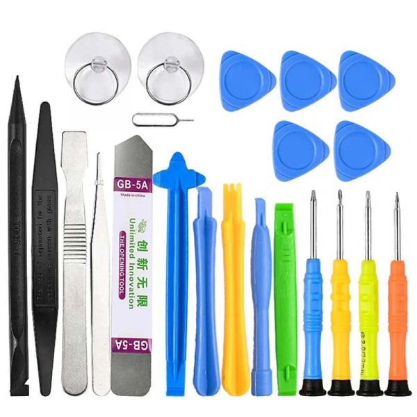 Universal 22-teiliges Handy Öffnungswerkzeug Set für Smartphone Reparaturen
