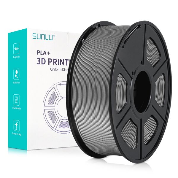Sunlu PLA+ Filament Grey 1.75mm 1kg