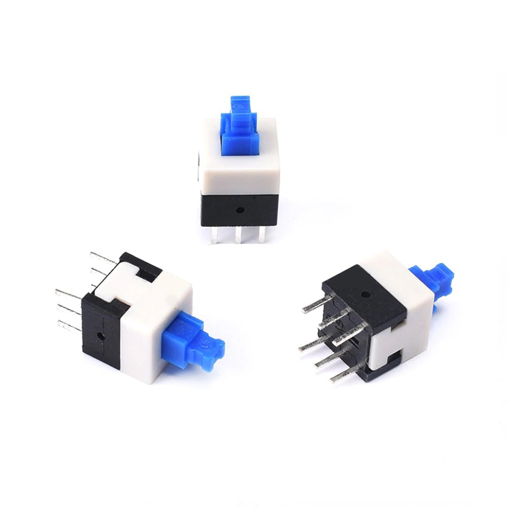 Mini-Druckschalter EIN-AUS 5 Stück mit Druckknopf passend zu Mini-Taster 