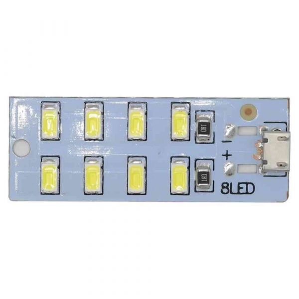 8 Led Panel 5V MicroUSB