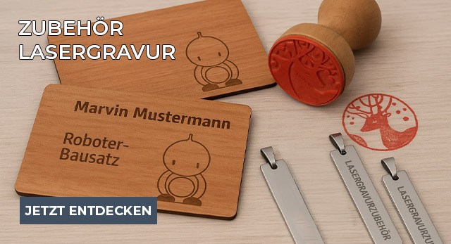 Zubehör für Lasergravur