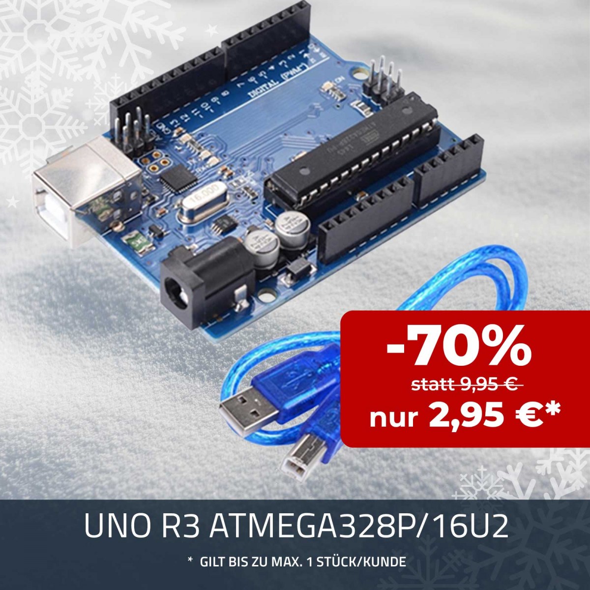UNO R3 ATMEGA328P ATMEGA16U2 Board 