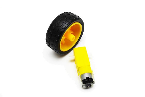 Roboter Auto Reifen inkl. getriebemotor 1:48