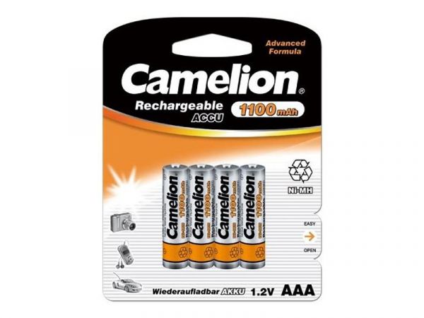 4 Stück Camelion AAA Micro Akku 1100mAH