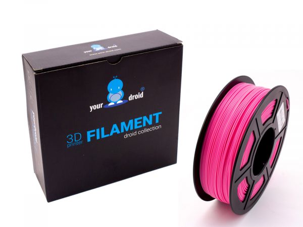 yourDroid PLA PLUS Filament Pink 1.75mm 1kg