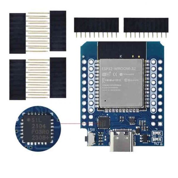 D1 Mini ESP32 CP2104 USB-C