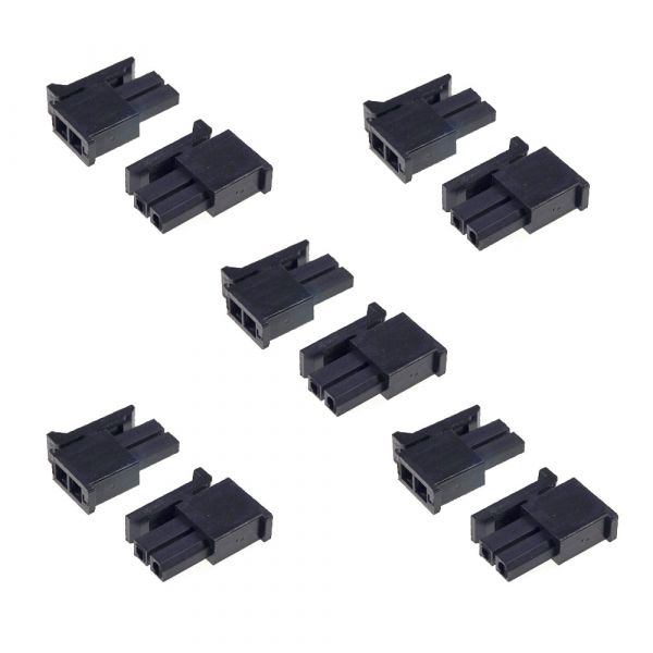 10 Stück MicroFit 3.0 Buchsengehäuse 2 Pin