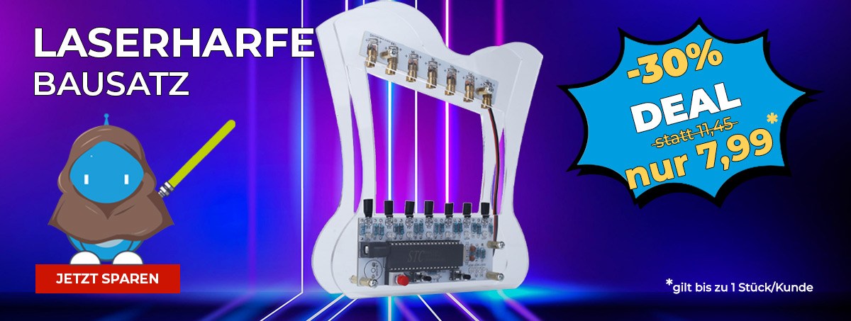 Bausatz elektronische Laserharfe