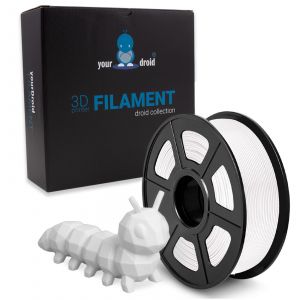 yourDroid PLA PLUS Filament Weiss 1.75mm 1kg