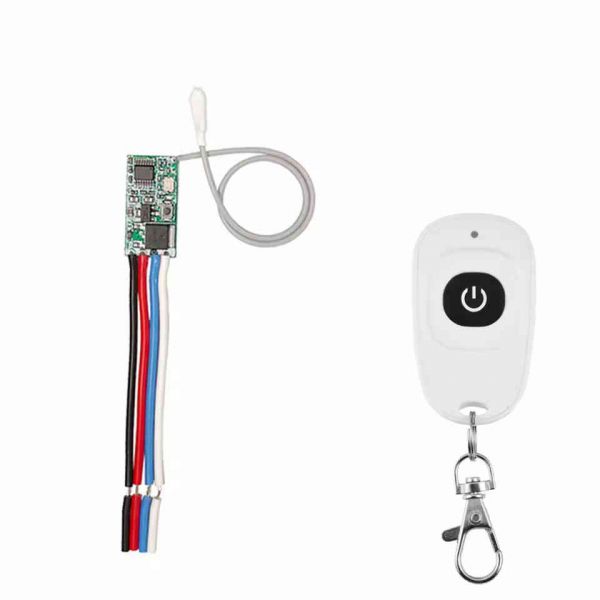 1-Kanal RF Relaismodul 433MHz DC 3.6V-24V mit Empfänger