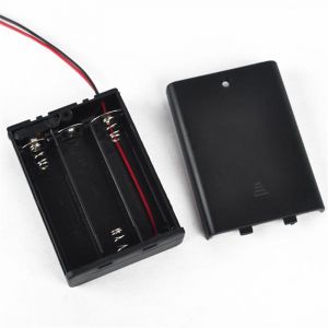 Batteriehalter für 3x AA Batterien 4.5V mit An/Aus-Schalter