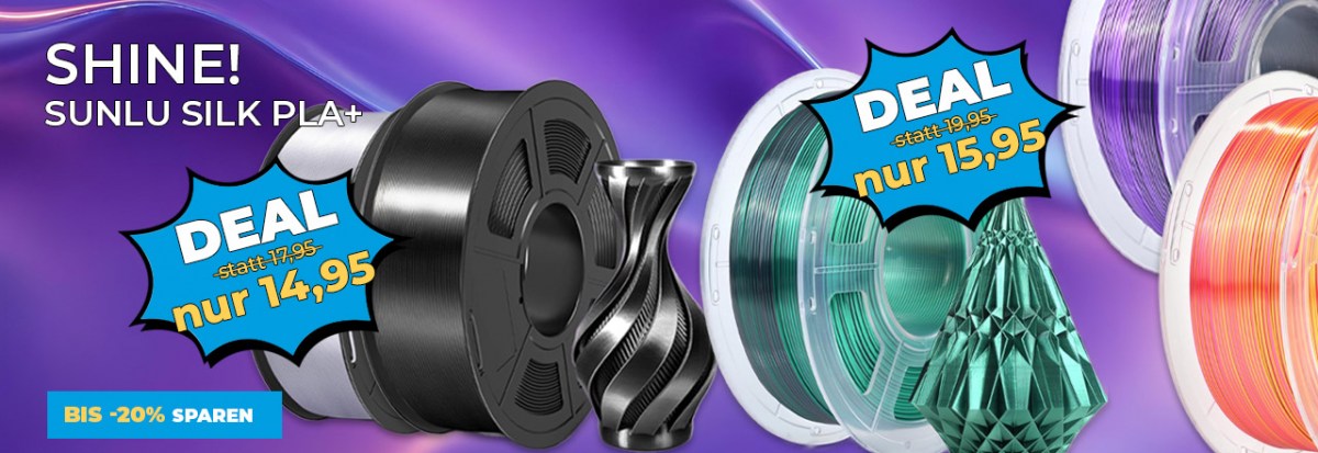 Sunlu Silk PLA Filament Sale