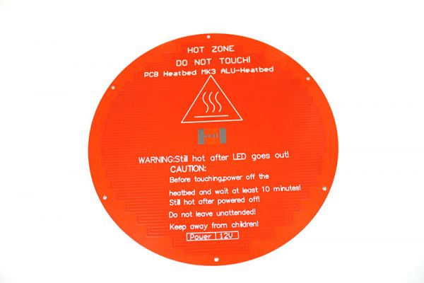 MK3 Heizbett Rund