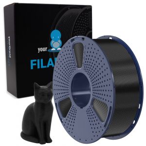 yourDroid PLA+ Filament Schwarz 1.75mm 1kg
