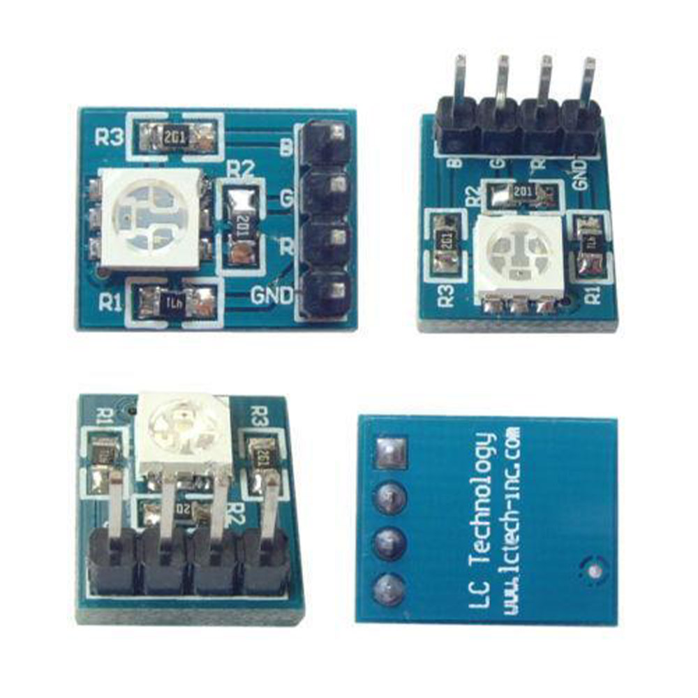 RGB SMD LED Modul 5050 3.3-5V für Arduino | Roboter-Bausatz.de