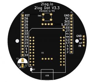 2Log Dot PCB