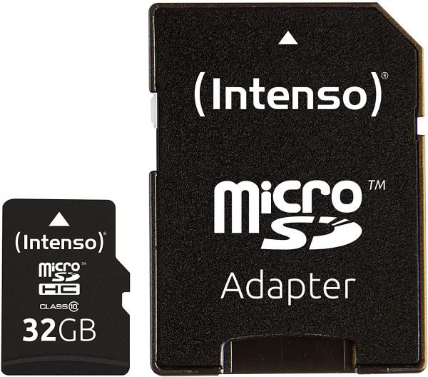 Intenso Micro SD Karte 32GB Class 10 inkl. SD-Adapter