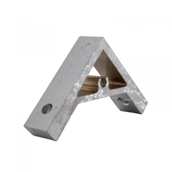 L-Winkel 90° für Aluminiumprofile 2020 Silber
