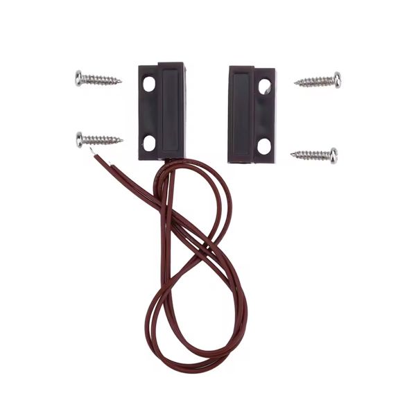 MC-38 Magnetschalter NC – Tür- & Fensterkontakt für Alarmanlagen (schwarz)