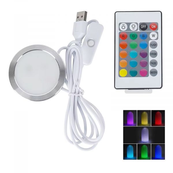RGB LED Spot Lampe Kompatibel mit Bambulab LED Kit USB 5V 3W