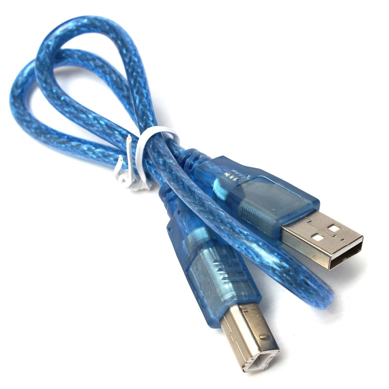 USB2.0 USB-A auf USB-B Kabel 30 cm | Roboter-Bausatz.de