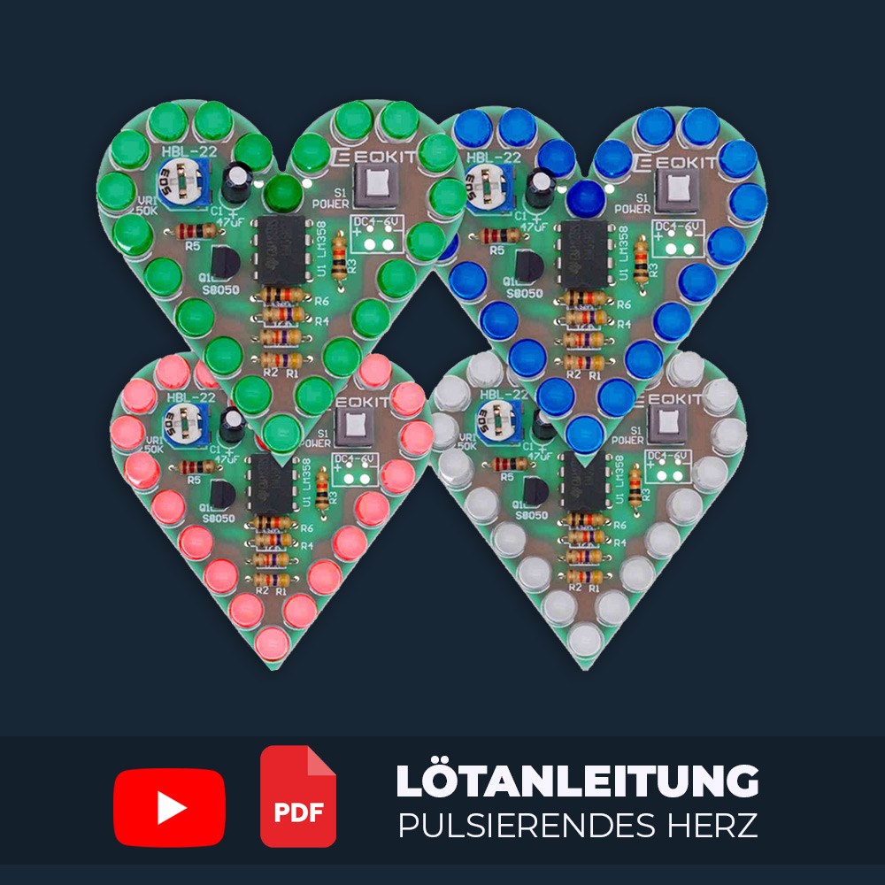 Anleitung pulsierendes Herz
