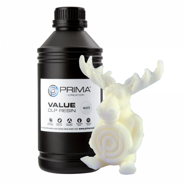 PrimaCreator Value Standard UV Resin - 500 ml - White