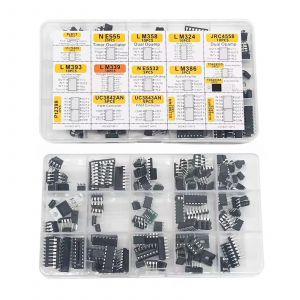 IC DIP Sortiment 150 Teile Integrierte Schaltkreise Box