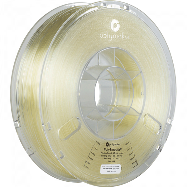 Polymaker Polysmooth Filament Transparent 1.75mm 750g