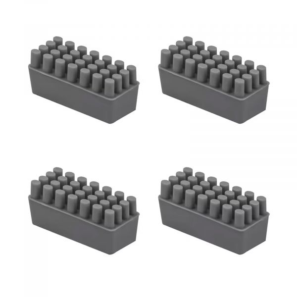 4x Silikon Nozzle Wiper Düsen Bürste für Bambu Lab X1/X1C/P1S/P1P