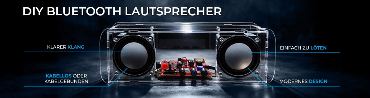 Bausatz DIY Bluetooth Lautsprecher