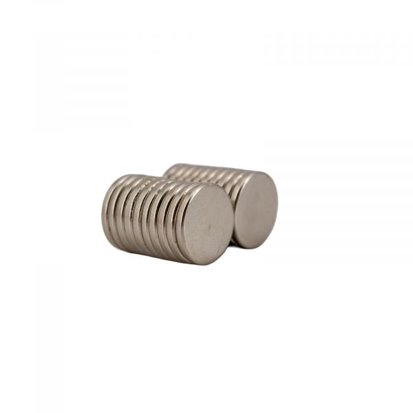 Neodym Magnet rund 12x2mm N35 20er Pack