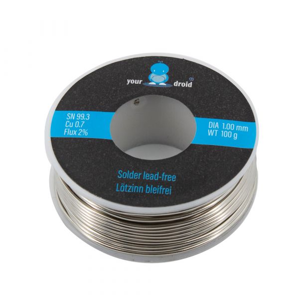 Lötzinn 1mm 100g bleifrei