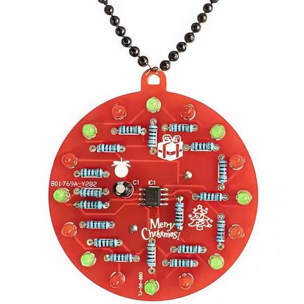 Bausatz NE555 LED Christbaumkugel Dekoration zum Löten