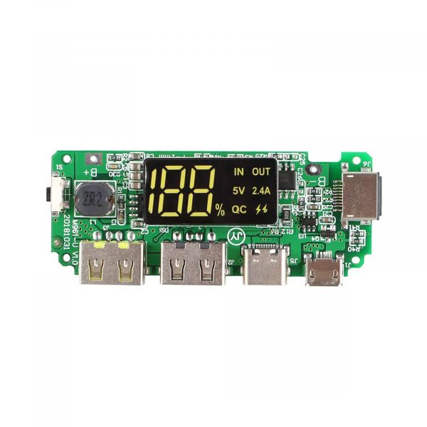 Dual USB Lithium 18650 Batterie Ladegerät Modul Step-Up Buck Converter 5V