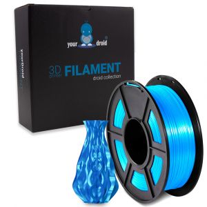 yourDroid BioSilk PLA PLUS Filament Blau 1.75mm 1kg