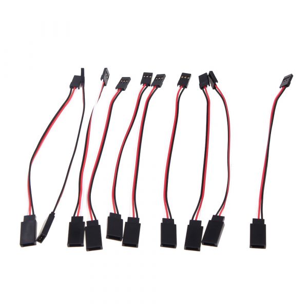 10x RC Servo Verlängerungskabel 150mm